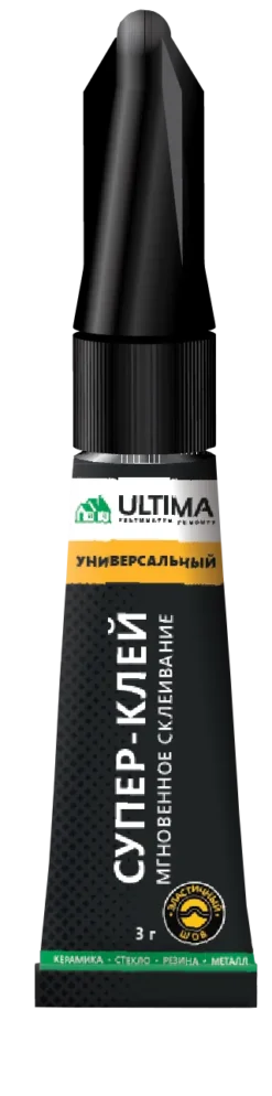 Супер-клей Ultima 3 гр, ULSGL12120