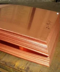 Медный лист Cu-ETP Размеры (мм): 6 x 1000 x 2000