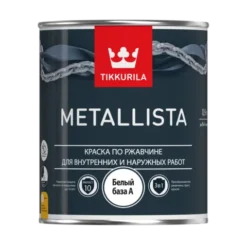 Tikkurila Metallista / Тиккурила Металлиста краска по ржавчине