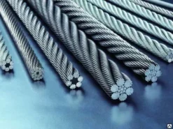 Канат двойной свивки типа тк конструкции 6x19 (1+6+12)+ 1 о.с. (ГОСТ 3070-88)