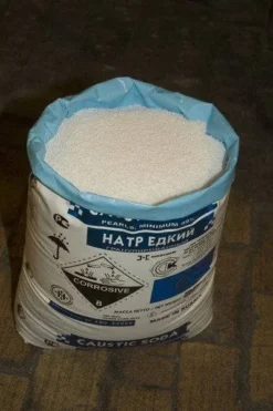 Натр едкий, добавка пищевая гидрокисид натрия Е 524