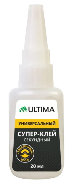 Клей ULTIMA, универсальный, секундный, 20 мл, ULSGL2024