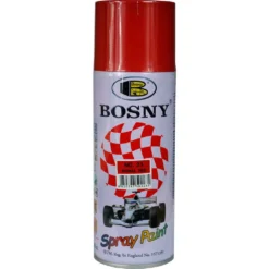Краска BOSNY акриловая, аэрозольная, КРАСНЫЙ НАСЫЩЕННЫЙ, 400 мл, 23