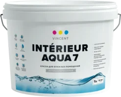Vincent I-7 / Винсент Интериор Аква 7 краска для влажных помещений
