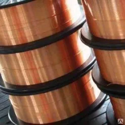 Проволока омедненная сварочная легированная (ТУ 14-198-83-83)