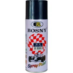Краска BOSNY акриловая, аэрозольная, ТЕМНО-СИНИЙ, 400 мл, 28