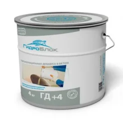 Добавка в бетон ГидроБлок ГД 4 гидроизоляционная