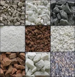 Мраморный щебень 10 — 20 мм