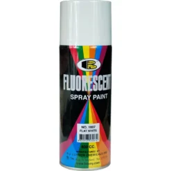 Краска BOSNY акриловая, аэрозольная, БЕЛЫЙ МАТОВЫЙ400 мл, 1007