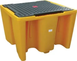 Поддон - контейнер для 1 IBC куба, c решеткой, для ЛРТЖ