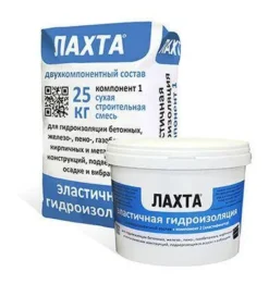 ЛАХТА® эластичная гидроизоляция двухкомпонентная