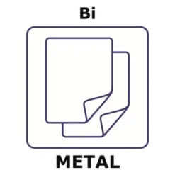 Висмут фольга 0.025 мм 150x150 мм 99.97% на полиэфире (электроника, фарма, исследования)