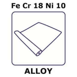 Нержавеющая сталь AISI 304L (Fe/Cr18/Ni10)
