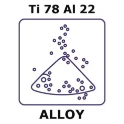 Титано-алюминиевый сплав Ti78Al22