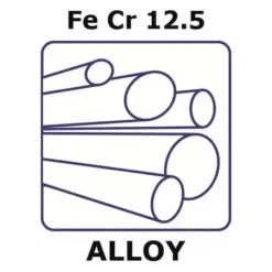 Пруток нерж. AISI 410 (FeCr12.5) Ø9.5×200 мм