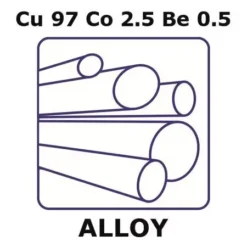 Сплав медь-кобальт-бериллий, Cu97Co2.5Be0.5