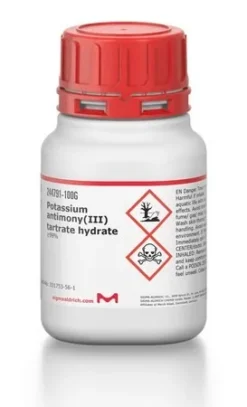 Калий-сурьма(III) тартрат гидрат