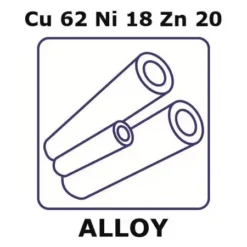 Сплав нейзильбер, Cu62Ni18Zn20