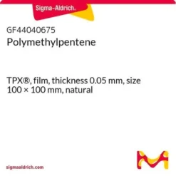 Термостойкая плёнка TPX 0,05 мм натуральная 100x100 мм