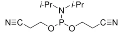 Бис(2-цианоэтил)-N,N-диизопропилфосфорамидит