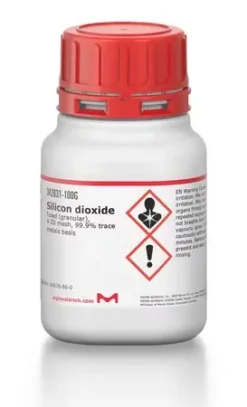 Диоксид кремния гранулированный плавленый 1-3 мм 99.9% для микроэлектроники