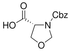 R-(+)-3-Бензилоксикарбонил-4-оксазолидинкарбоновая кислота 98%