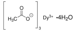 Ацетат диспрозия(III) гидрат