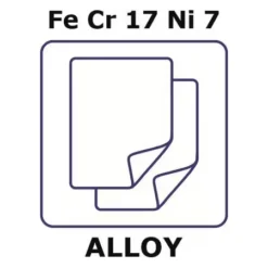 Фольга 17-7PH 100x100x0,3 мм (отожжённая) для аэрокосмической и хим. промышленности