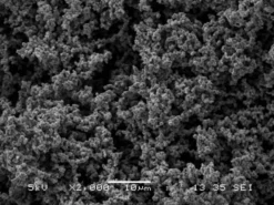 Проводящий полианилин с высокой площадью поверхности