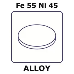 Сплав железа и никеля Fe55Ni45