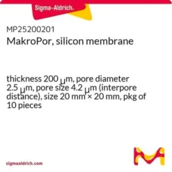 Мембрана MakroPor ЭкоТек 200мкм 2.5мкм 20x20мм