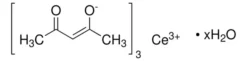 Гидрат ацетилацетоната церия(III)