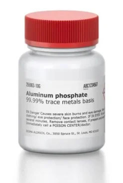 Фосфат алюминия 99,99% UltraPure для Li-Ion аккумуляторов