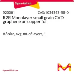 Мономолекулярный слой графена с малым размером зерна на медной фольге