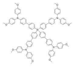 Тетрабифенилкремний MeOTAD
