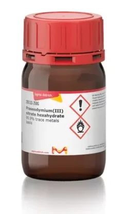 Нитрат празеодима(III) гексагидрат 99.9% для электроники и сенсоров