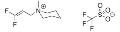 1-(3,3-дифторпроп-2-ен-1-ил)-1-метилпиперидиния трифлат