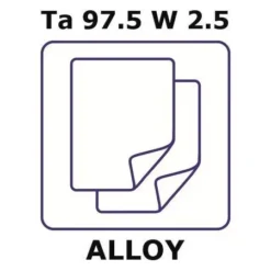 Фольга тантала/вольфрама