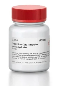 Нитрат иттербия(III) пентагидрат 99,999% (Yb(NO₃)₃·5H₂O), CAS 35725-34-9