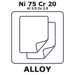 Прецизионный сплав сопротивления Эваном® Ni75Cr20Al2.5Cu2.5