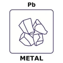 Свинцовый слиток ЭкоТек 99.99% (до 10мм, 500г) для радиозащиты и припоев