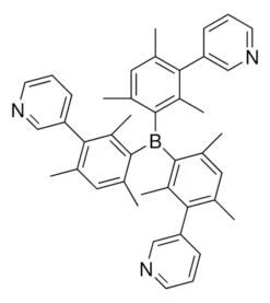 Трис(2,4,6-триметил-3-(пиридин-3-ил)фенил)боран
