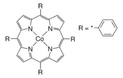 Комплекс кобальта(II) с тетрафенилпорфирином