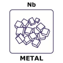 Гранулы ниобия 99.9% чистоты, до 10 мм (для аэрокосмической промышленности и сверхпроводников)