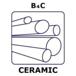 Карбид бора ГП: стержни Ø6.0x10 мм для брони и ядерной защиты