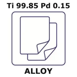 Сплав титан-палладий Ti99.85Pd0.15