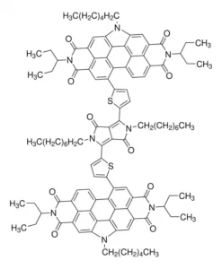 Дипирролопирролдиимид перилена с диимидом перилена
