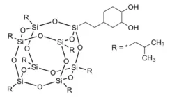 1-(2-(транс-3,4-Циклогександиол)этил)-3,5,7,9,11,13,15-гептаизобутилпентацикло[9.5.1.1^{3,9}.1^{5,15}.1^{7,13}]октасилоксан