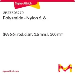 Нейлон 6,6 Стержень ∅1,6мм × 300мм (ПА 6,6 Технический)