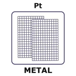 Платиновая сетка 100x100 мм, ячейка 0.4 мм, проволока 0.1 мм для катализа и фильтрации